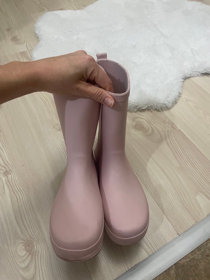 Pembe yağmurluk Lastik Çizme - Görsel 3