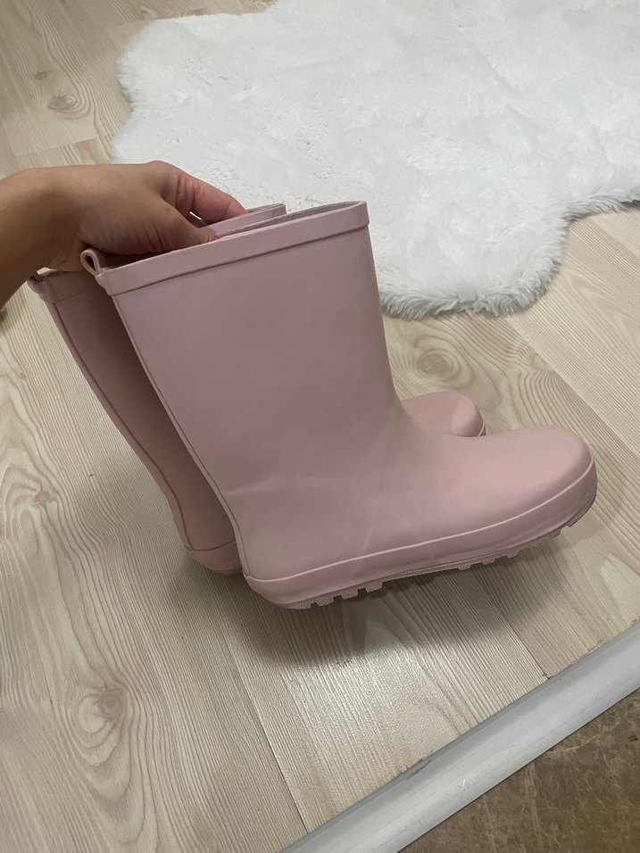 Pembe yağmurluk Lastik Çizme - Görsel 4