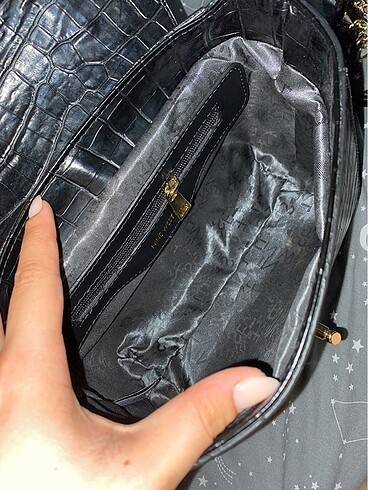 Beden siyah Renk nine west kol ve el çantası