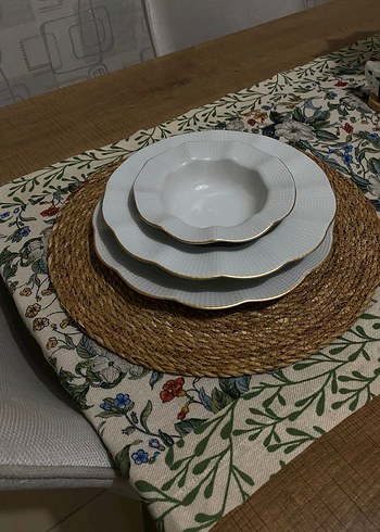 kütahya porselen  hic kullanilmamis 6 kisilik yemek takımı - Görsel 2