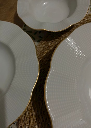 kütahya porselen  hic kullanilmamis 6 kisilik yemek takımı - Görsel 3