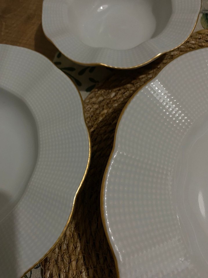 kütahya porselen  hic kullanilmamis 6 kisilik yemek takımı - Görsel 3