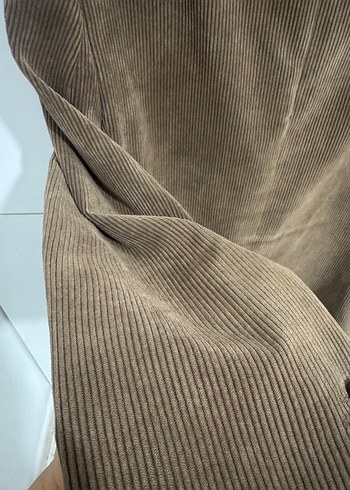 Düğmeli Kahverengi kadın Ceket - Görsel 5