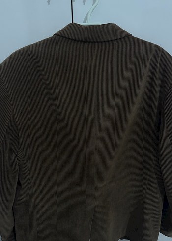 Düğmeli Kahverengi kadın Ceket - Görsel 2