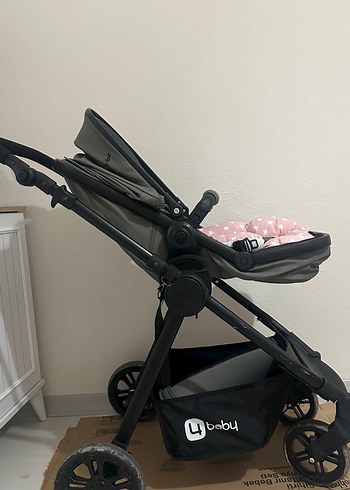 Travel sistem bebek arabası gri - Görsel 8