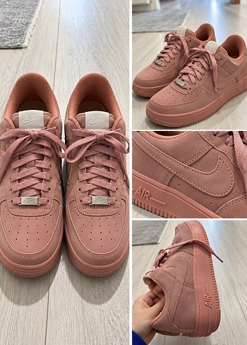 Nike Pudra Pembe Nike Air Force 1 Sneaker
