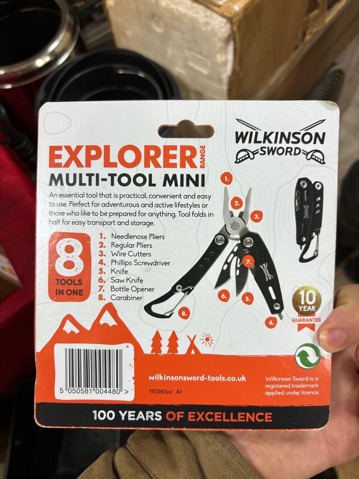 Wilkinson Sword 8 Fonksiyonlu Mini Çok Amaçlı Alet - Görsel 2