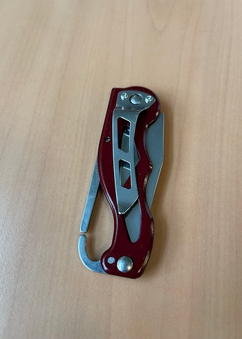 Bordo Katlanabilir Çok Amaçlı Bıçak - Görsel 2