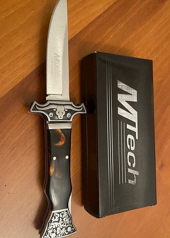 Mtech Dekoratif Koyu Renkli Katlanır Cep Bıçağı - Görsel 2