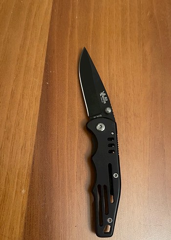 Katlanabilir Siyah Cep Bıçağı ALN MASTER - Görsel 3