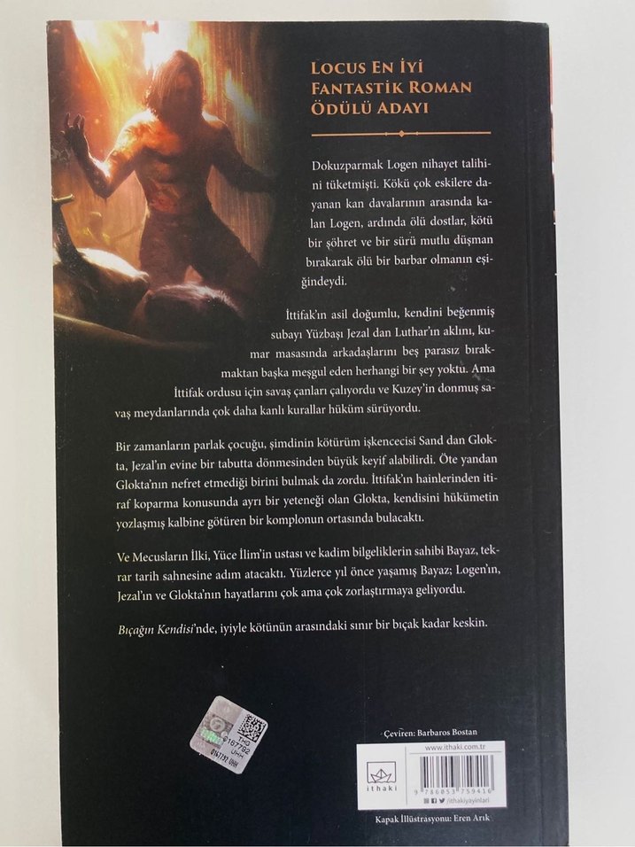 Bıçağın Kendisi - Joe Abercrombie - Görsel 3