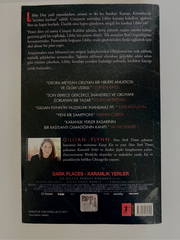 Karanlık Yerler - Gillian Flynn - Görsel 2