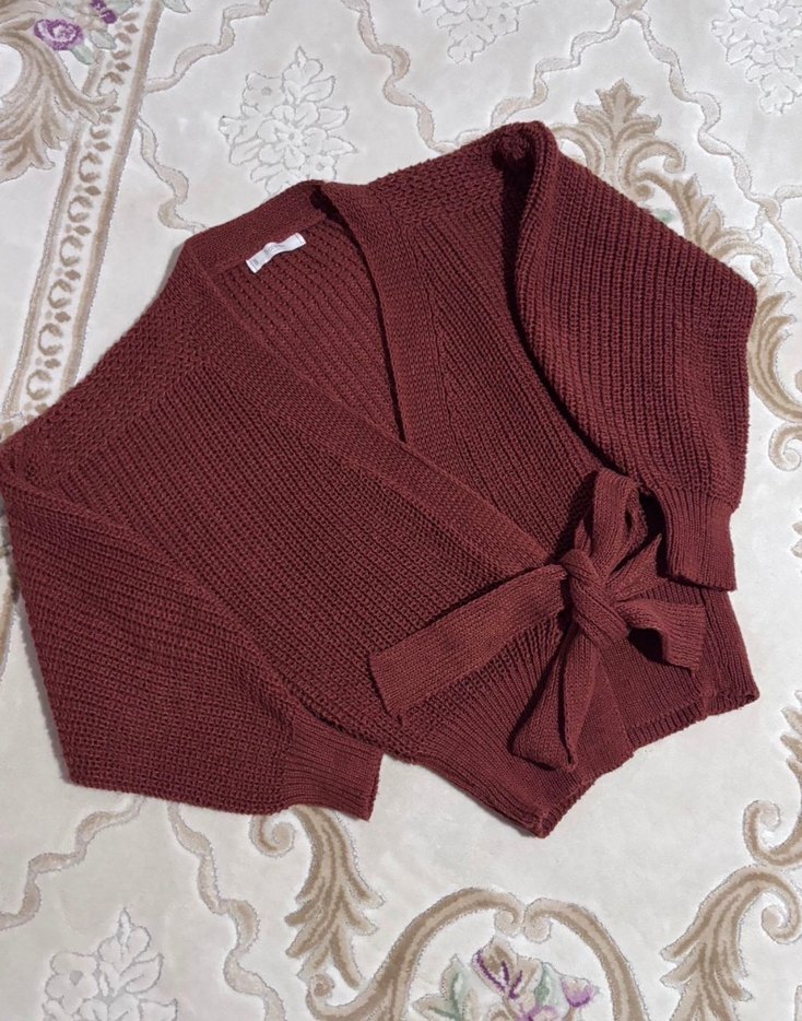 Kadın Kahverengi Kazak HIRKA - Görsel 2