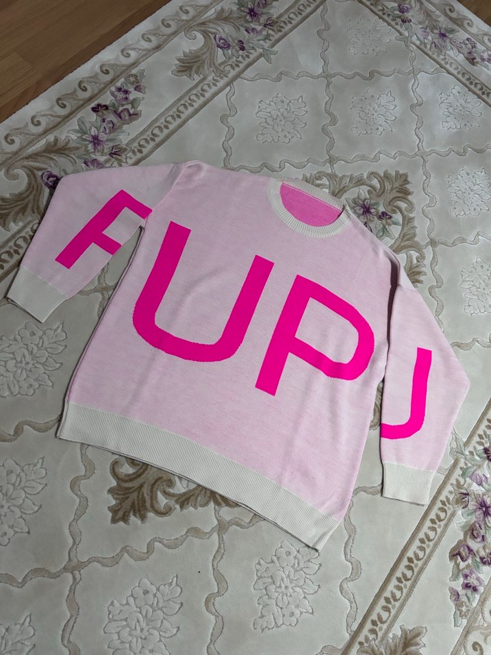 Pembe Kadın Triko - Görsel 2