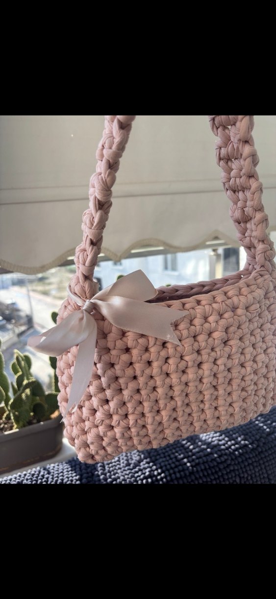 Örgü Kadın Çanta - Görsel 4