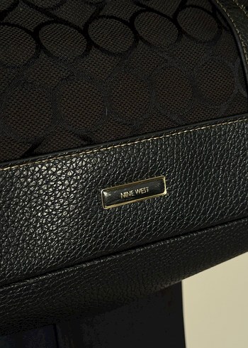 Siyah Vintage Çanta - Görsel 5