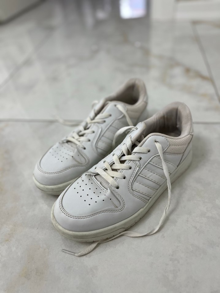 Beyaz  Kadın Spor Ayakkabı - Görsel 4