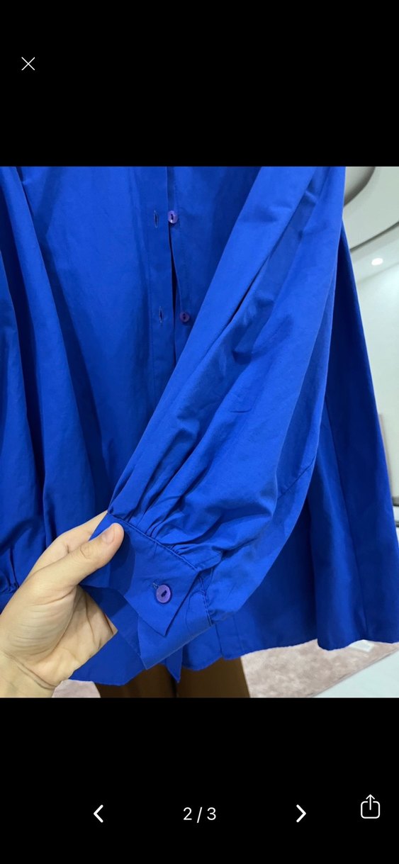 Kadın keten tunik - Görsel 2