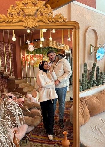 Camel Renkli Rahat Kesim Kadın Kaban - Görsel 2