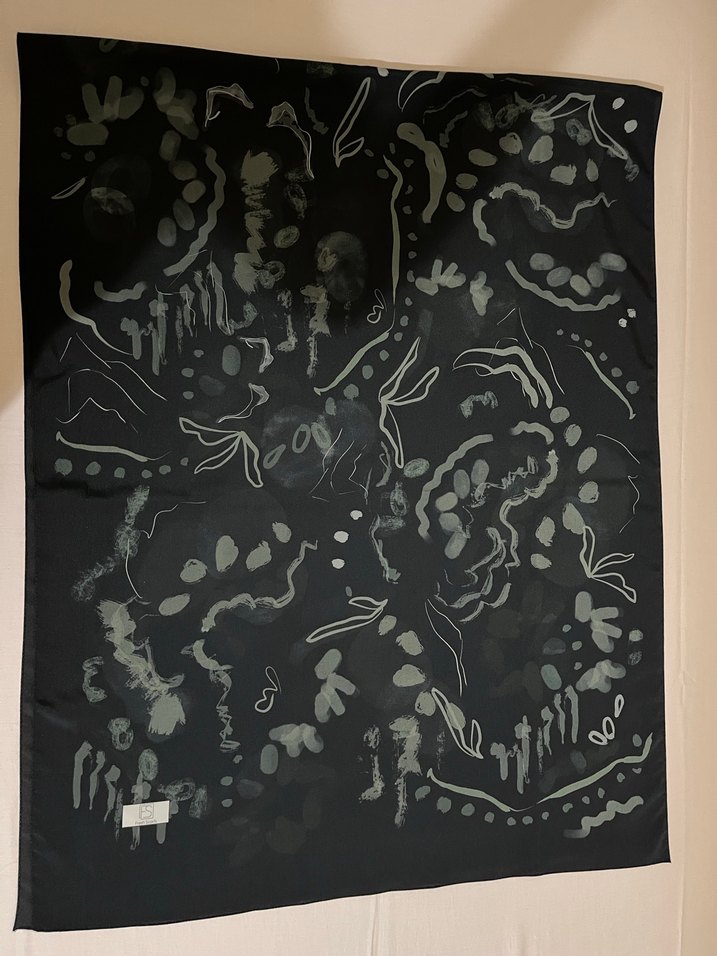 Fresh scarf aura desenli şal - Görsel 2