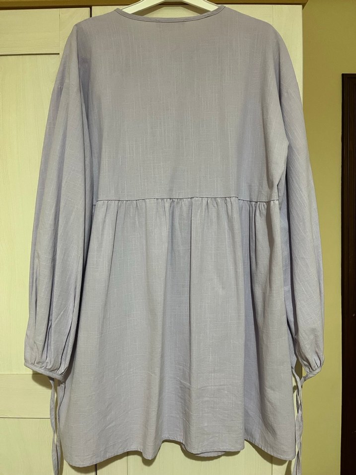 Manuka natural lila tunik - Görsel 2