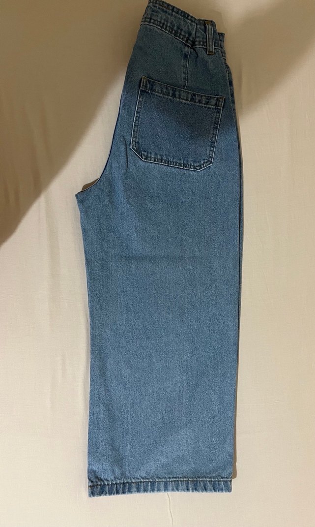 Fulla moda mavi bol kesim jean. - Görsel 2