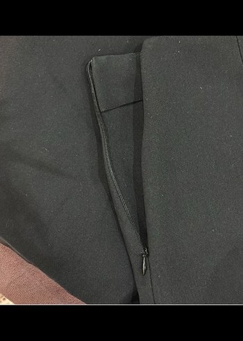 siyah sort etek fermuarlı - Görsel 7