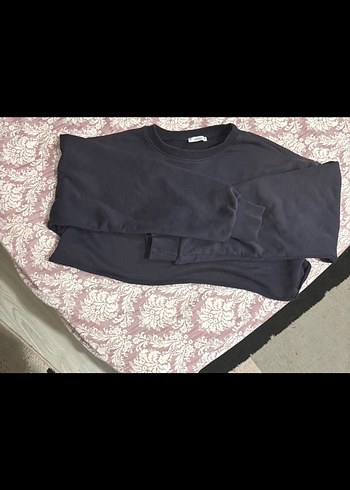 Mavi Kadın Oversize Sweatshirt - Görsel 3