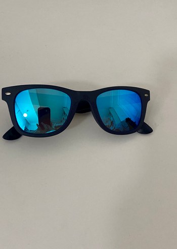 Mavi unisex güneş gözlüğü - Görsel 2