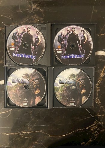Matrix ve King Kong Film CD Seti - Görsel 2