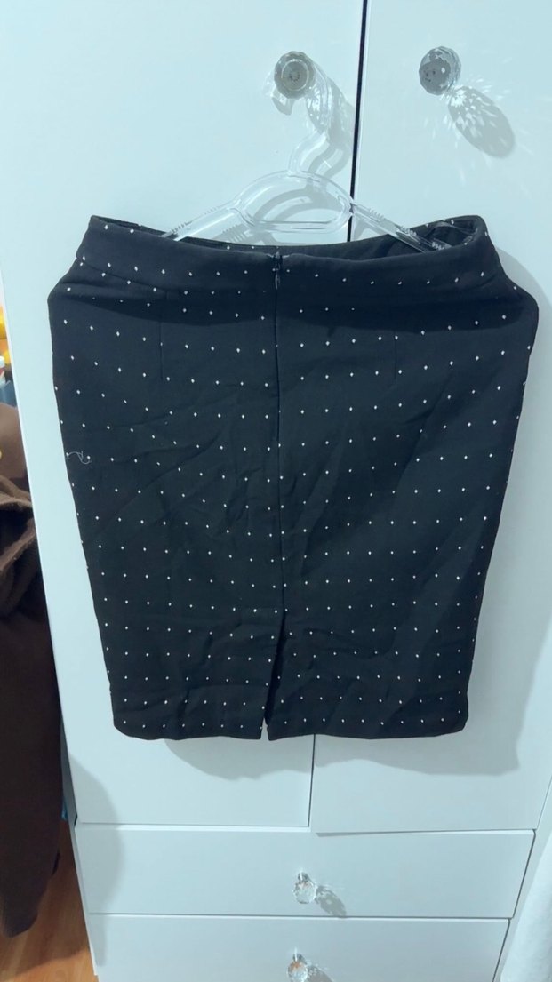 adL puantiyeli mini etek - Görsel 2