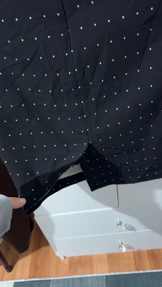 adL puantiyeli mini etek - Görsel 3