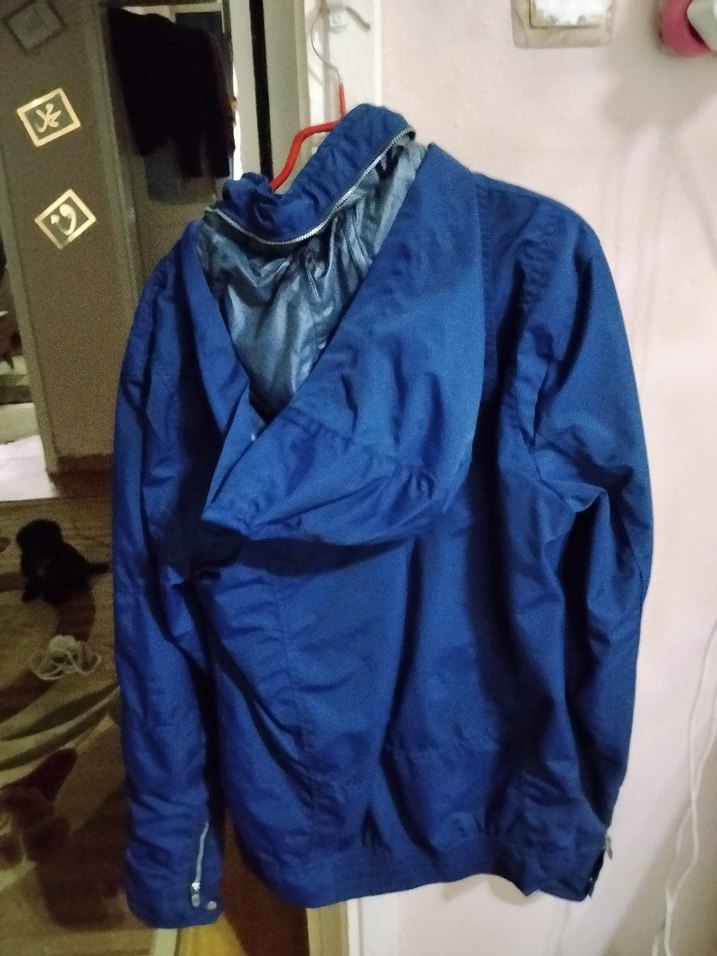 Mavi Fermuarlı  Ceket - Görsel 2