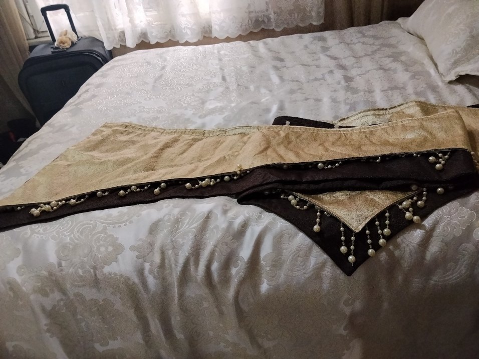 Boncuk Detaylı Perde Tacı - Görsel 2