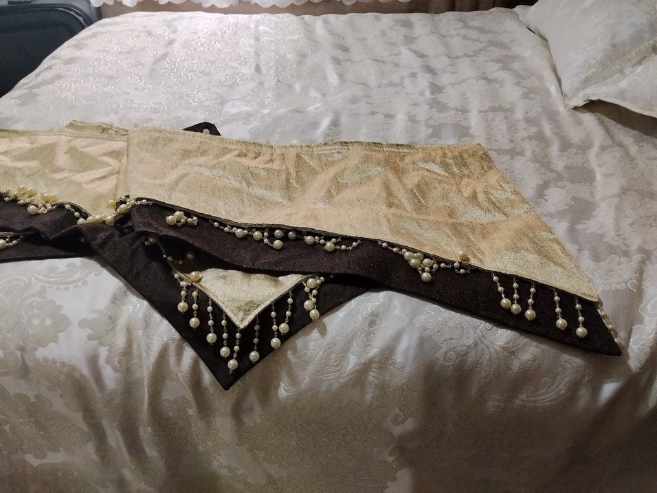 Boncuk Detaylı Perde Tacı - Görsel 3