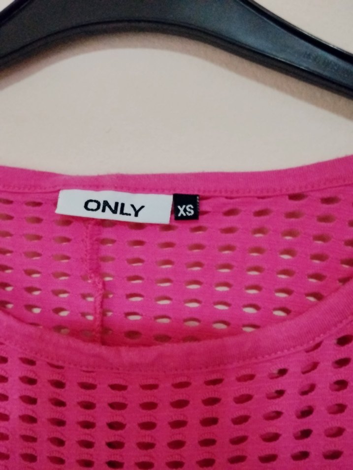 Pembe Örgü Kadın Uzun Kollu Triko - Görsel 2