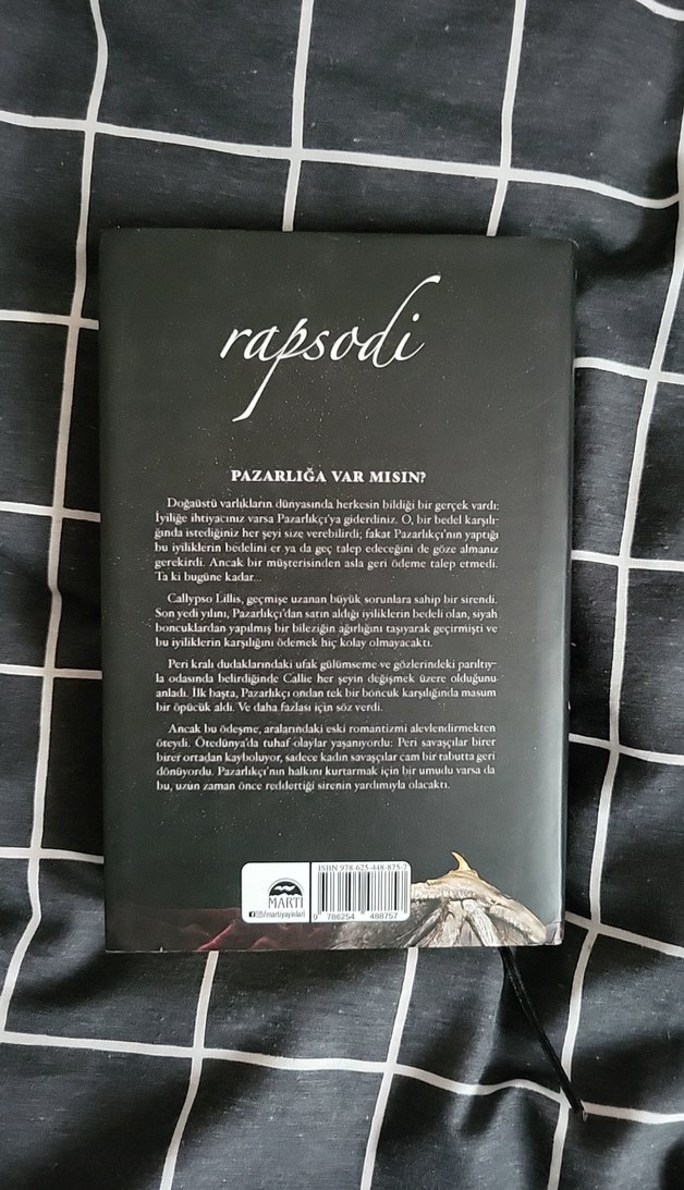 Rapsodi - Pazarlıkçı Serisi - Laura Thalassa - Görsel 3