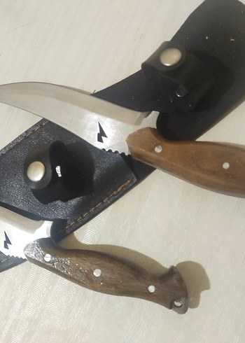 Kahverengi Ahşap Saplı Bıçak Seti - Görsel 3