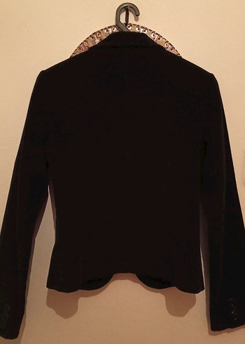 Çiçek Desenli Bohem Kadın Blazer - Görsel 17