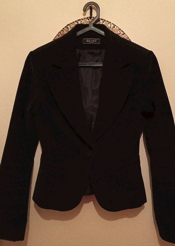 Çiçek Desenli Bohem Kadın Blazer - Görsel 16