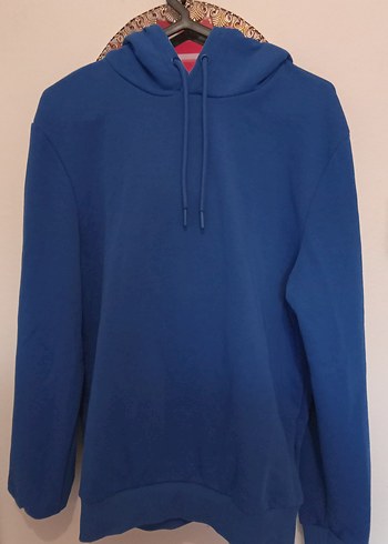 Gri Kapüşonlu Kadın Sweatshirt - Görsel 10