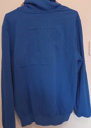 Gri Kapüşonlu Kadın Sweatshirt - Görsel 11