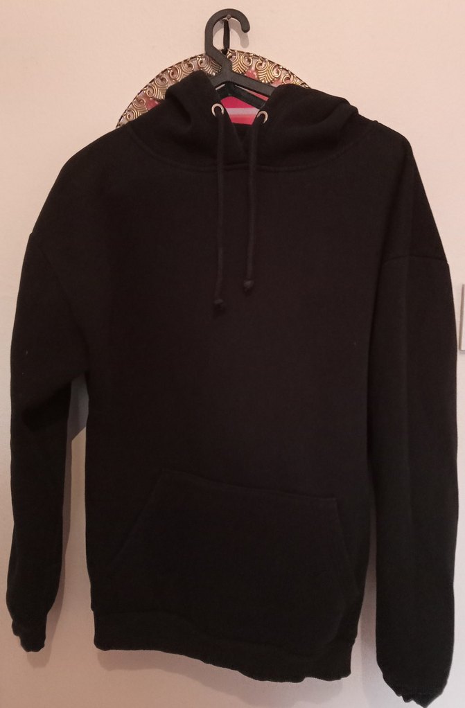 Gri Kapüşonlu Kadın Sweatshirt - Görsel 4