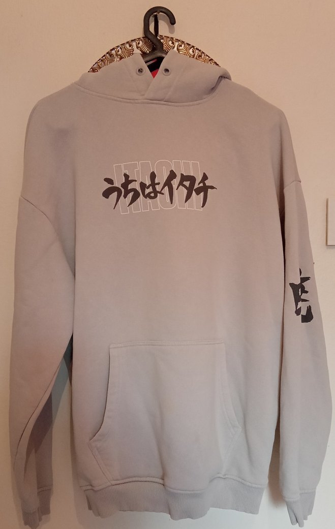 Gri Kapüşonlu Kadın Sweatshirt - Görsel 2
