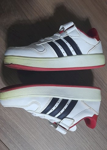 Erkek Çocuk Beyaz Adidas Spor Ayakkabı - Görsel 2