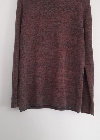 kiremit Erkek Triko Uzun Kollu Kazak - Görsel 4