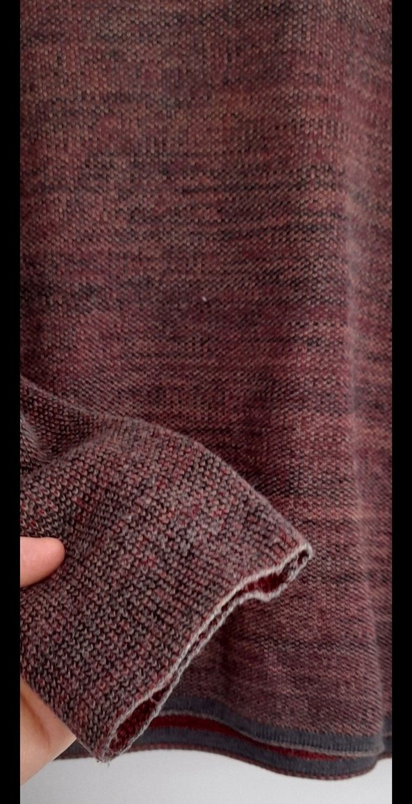 kiremit Erkek Triko Uzun Kollu Kazak - Görsel 5