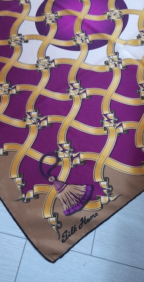 silk home %100 ipek tivil - Görsel 2