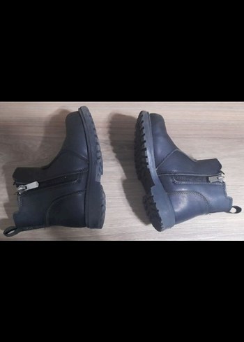 Kamuflaj Desenli Siyah çocuk Bot - Görsel 3