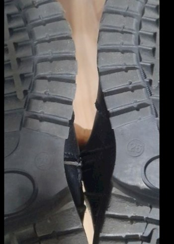 Kamuflaj Desenli Siyah çocuk Bot - Görsel 7